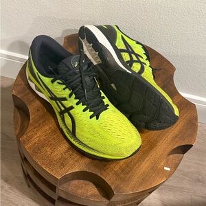 ASICS Gel Keyano 27 Neon Yellow/Black mens size 14